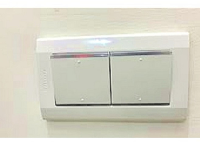 永興照明 燈具/吊扇/循環扇/浴室換氣扇/暖風機/全熱交換器安裝服務, P.開關安裝更換(一孔)