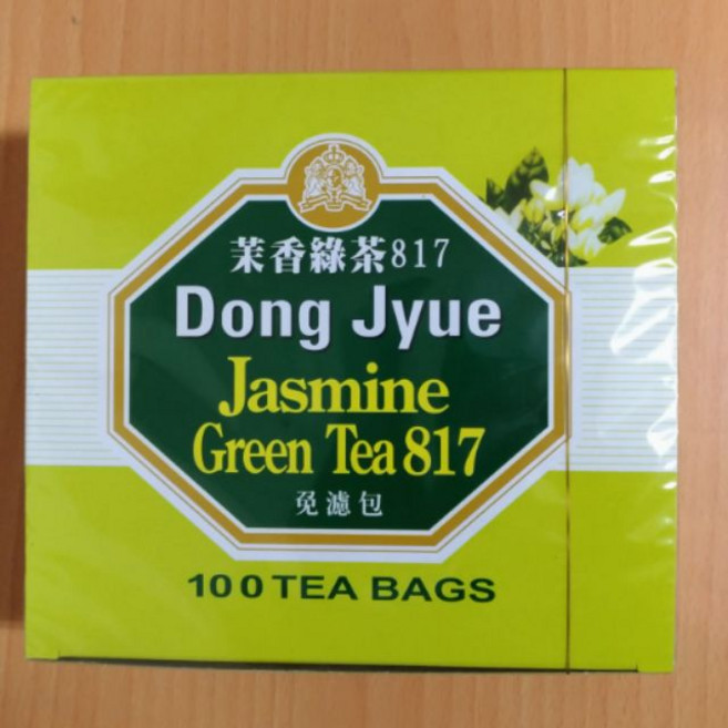 東爵茉莉綠茶 817 100茶包, 1個, 東爵綠茶個人包