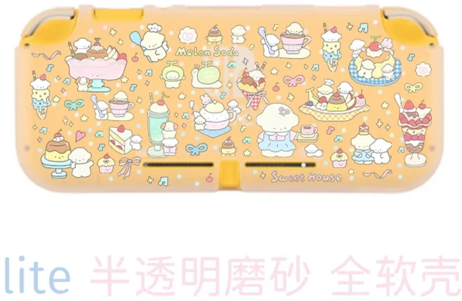 소녀를위한 새로운 Kawaii 스위치 케이스 Nintendo Switch 2/OLED/lite 컨트롤러 Joy-Con 용 귀여운 만화, 10 LITE Case A