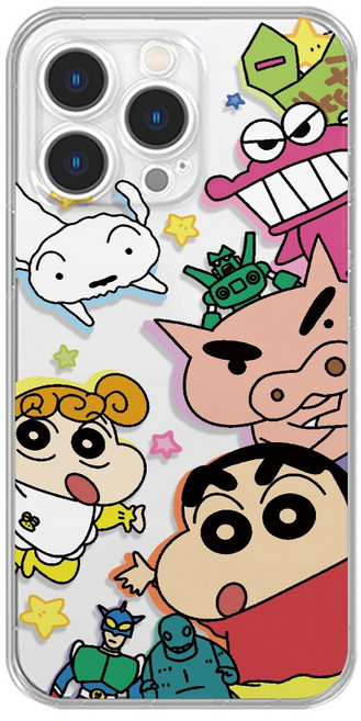 짱구랑 흰둥이 일러스트 갤럭시&아이폰 케이스