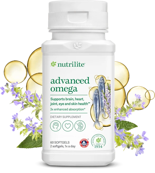 미국 암웨이 어드밴스드 오메가 뉴트리라이트 고함량 오메가3 EPA DHA 심혈관 혈행 건강, 1개, 60정 - 쿠팡