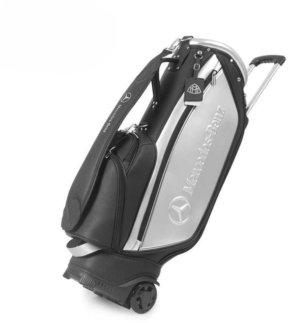 벤츠 캐디백 벤츠골프가방 남성 여성 콜라보 2Color 8형 일본, 1개, 검정색