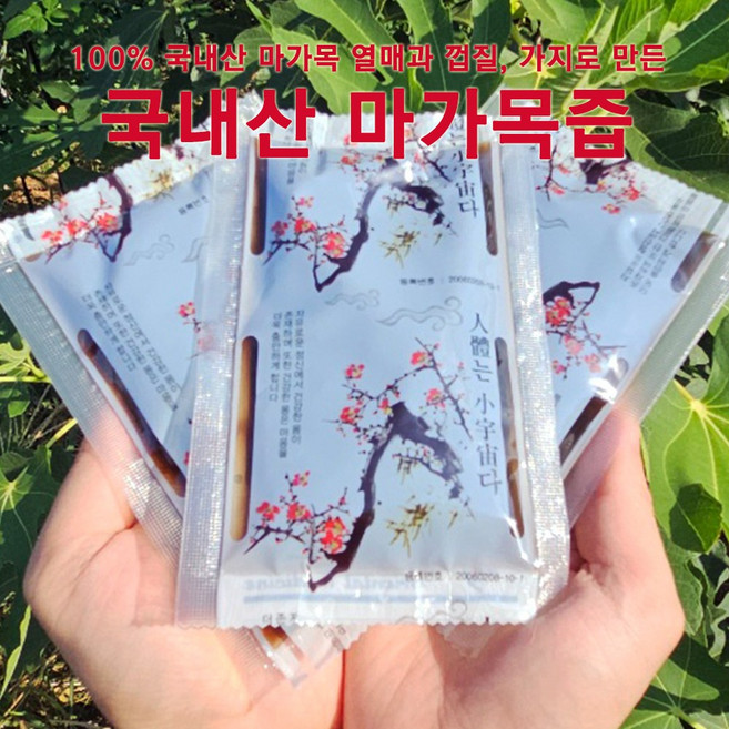 국내산 고흥 마가목즙(열매 껍질 가지), 30개, 100ml