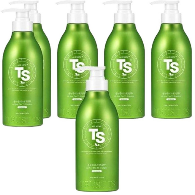 올뉴플러스TS샴푸, 500g, 6개