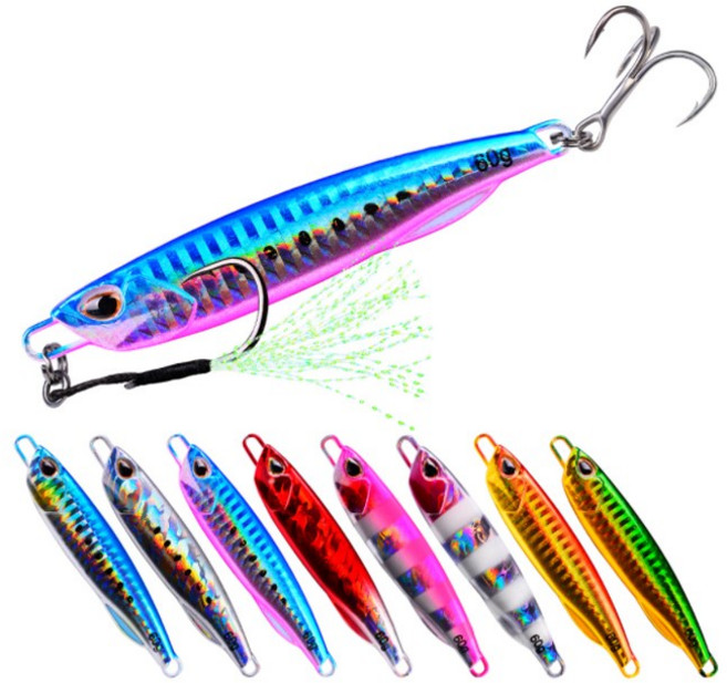 (행운을파는낚시) Z 메탈지그(10g-60g)농어 삼치 우럭 배스 갈치 볼락 고등어 참돔, 30g, ZMG-5