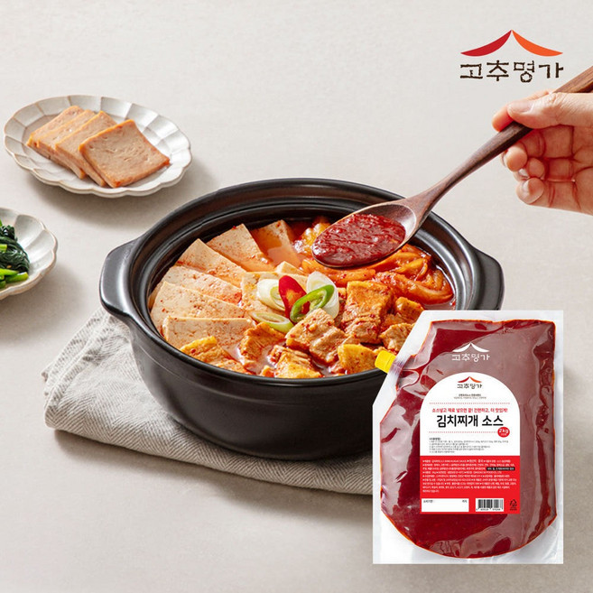 고추명가 김치찌개소스 2kg, 1개