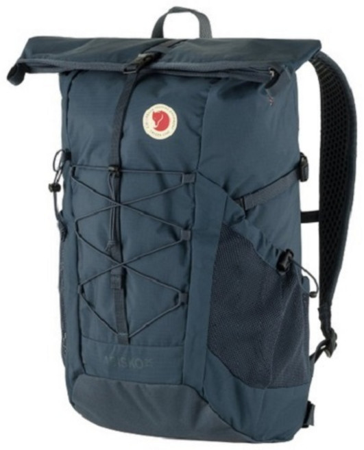 Fjallraven 小狐狸 登山健行背包 Abisko Hike Foldsack 25L 休閒背包 海軍藍
