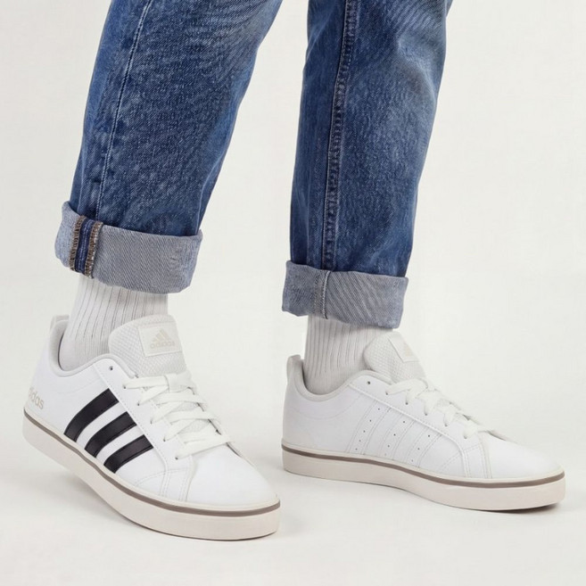 아디다스 깔끔한 남성 운동화 화이트 삼선 스니커즈 VS 페이스 발편한 학생 직장인 데일리 신발 레트로 가죽 단화