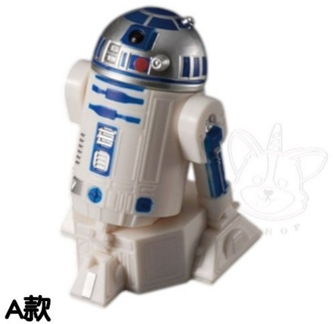 T-ARTS 星際大戰回力機器人模型, 1個, A款/R2-D2-藍白2I191