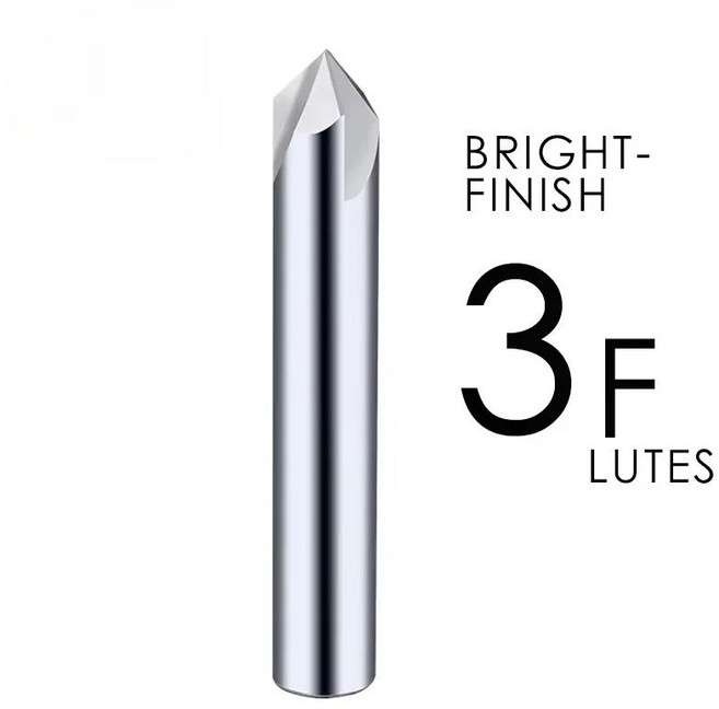 ExactBit 초경 카운터 싱크 밀링 커터 모따기 디버링 도구 알루미늄 플라스틱 목재 DIY 3mm 6mm 8mm 60 °, 01 BF2045, 01 90 Degree, 03 12mm