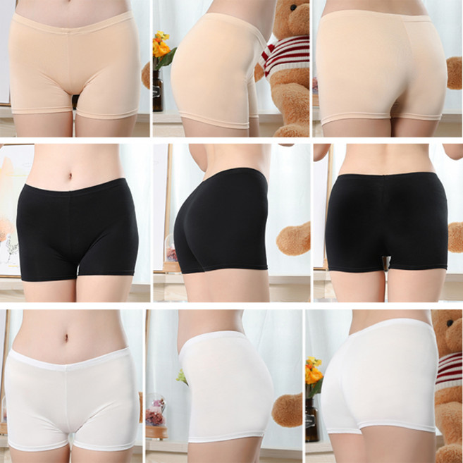 1+1+1 3p세트 순면안감 3부 여성 속바지 사계절 데일리 속바지
