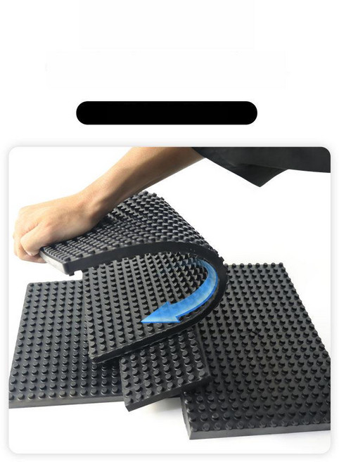 워터펌프 방진패드 에어컨 실외기 진동방지 소음감소 매트