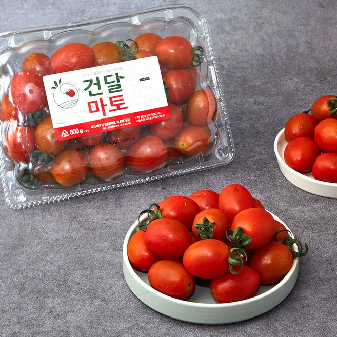 [더조은푸드] 당도좋은 스테비아 방울토마토, 1개, 300g