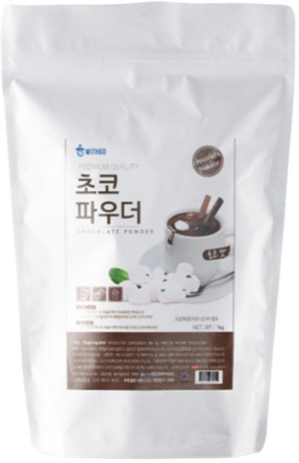 위드고 프리미엄 초코파우더, 800g, 1개입, 9개