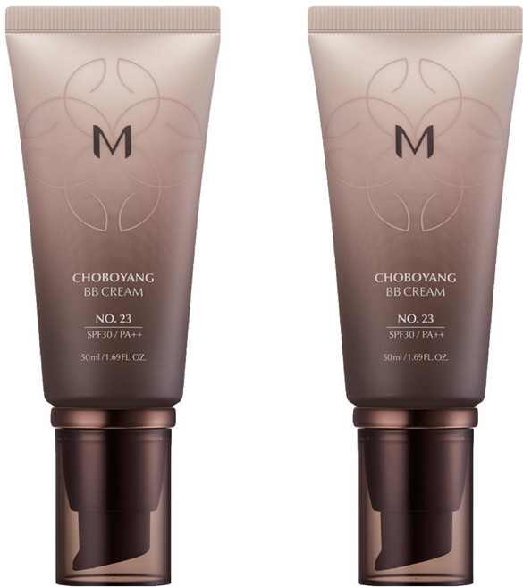 미샤 엠 초보양 비비크림 SPF30 PA++, 23호 차분한베이지, 50ml, 2개