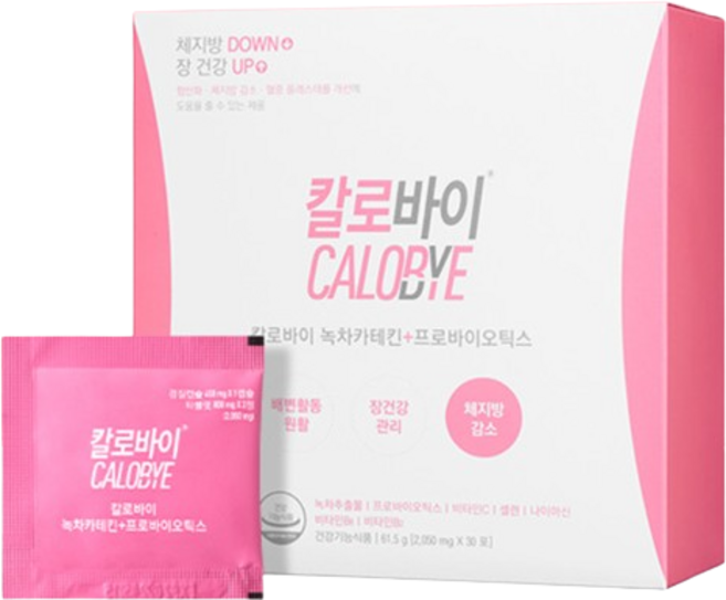 칼로바이 녹차카테킨+프로바이오틱스 다이어트식단 다이어트보조제, 61.5g, 7개