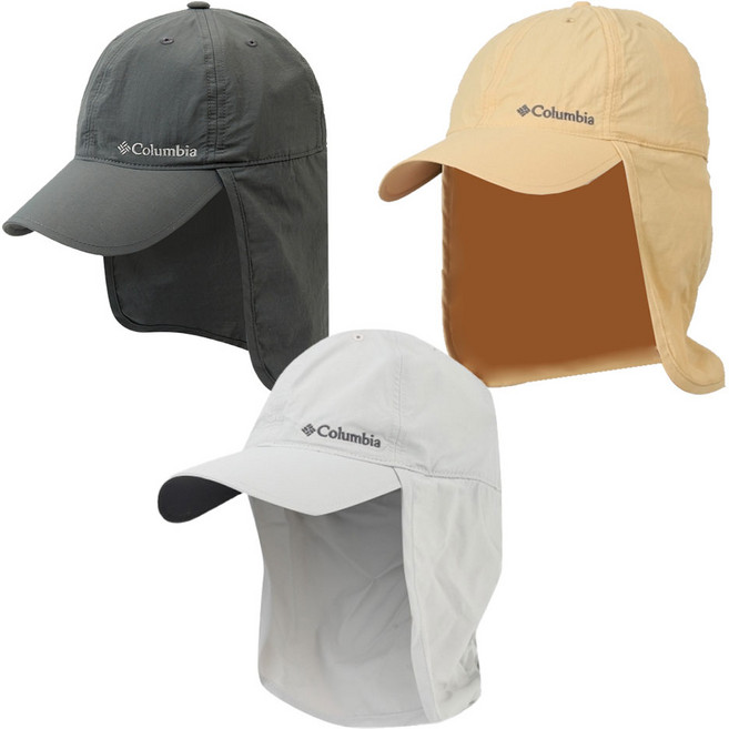 콜럼비아 스쿠너 뱅크 캐셜롯 자외선차단 골프 낚시 등산 캡모자, Grill