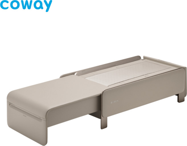 코웨이 비렉스 안마베드 리클라이닝 마사지셋 MB-M05M 마사지침대, 설치신청, 크림 화이트