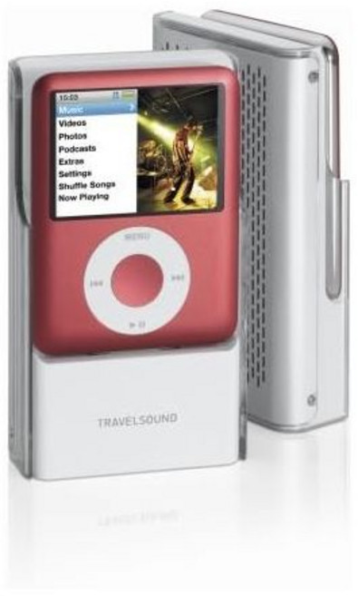 아이팟 나노 3G 유럽 모델용 크리에이티브 스피커 I80 미국 충전기 포함 없음, 아이팟 나노 3G 유럽 모델용 크리에이티브 스피커 I8