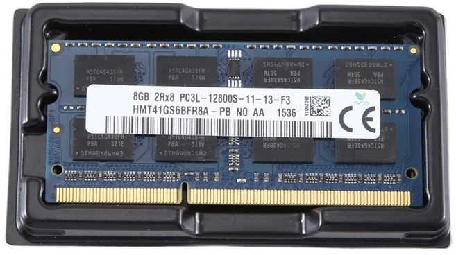 SK 하이닉스용 노트북 램 메모리 8GB DDR3 2RX8 1600Mhz PC3 12800 204 핀 1 35V SODIMM, Black, 1개 - 쿠팡