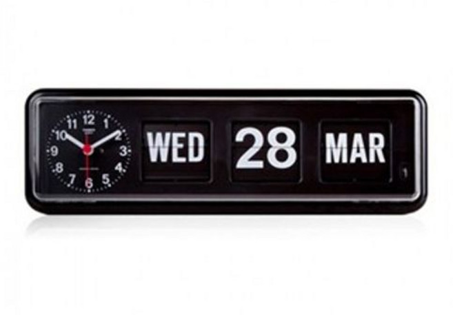 트웸코 캘린더 플립시계 BQ38 (Black), 색상