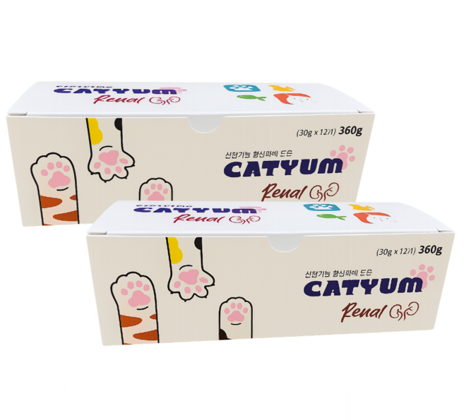 신장 고양이 캔 레날 베러펫, 연어, 30g, 24개