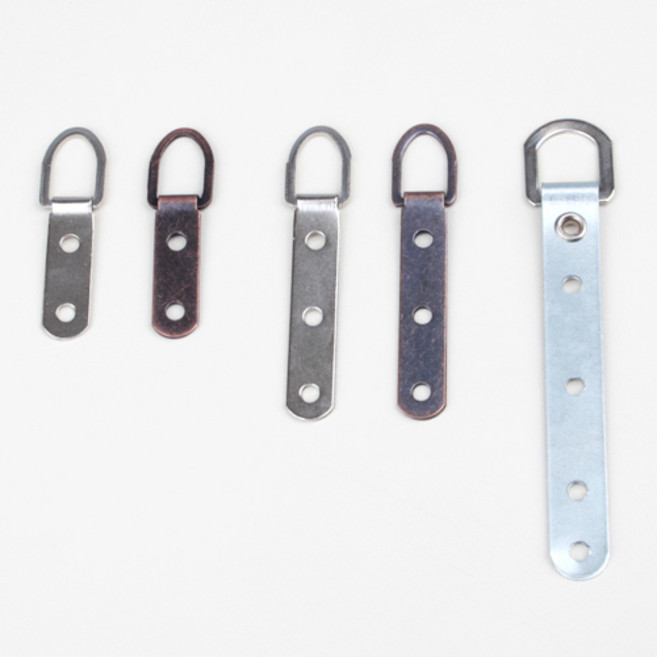 철물백화점 액자레일 와이어 액자걸이 그림레일, E 유화고리중실버, 1개