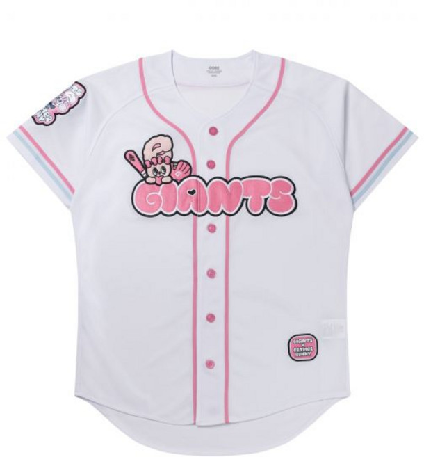Toys & Goods 롯데 자이언츠 x 에스더 버니 캐릭터 유니폼 화이트 논 마킹 버전 Lotte Giants x Esther Bunny Character Uniform Wh