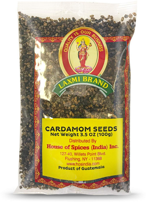 락스미 분말 카다멈 씨앗 전통 인도 요리 향신료 하우스 Laxmi Ground Cardamom Seeds Traditional Indian Cooking Spices Ho, 1개, 99g