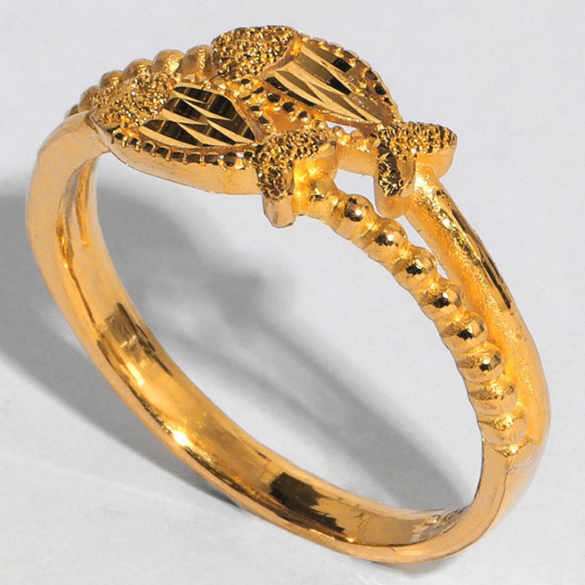 24k 순금 컷팅 행운 트윈 물고기 두줄 반지 3.75g