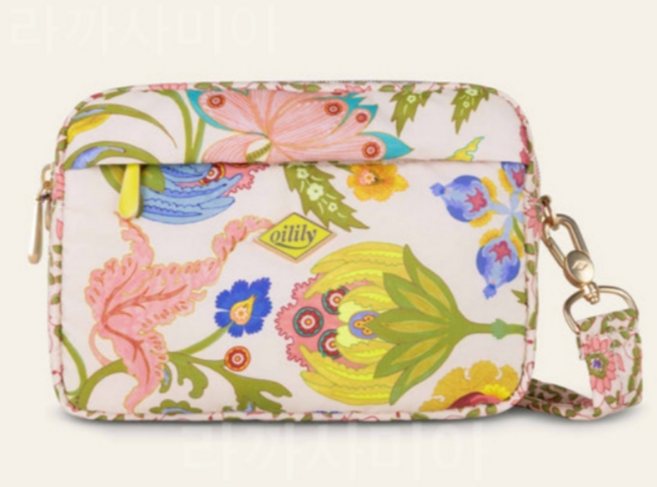 오일릴리 크로스백 여성 가방 숄더백 샨티 플라워