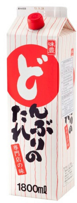 유타카 돈부리쯔유 1.8L 6개입 1박스 덮밥요리, 6개