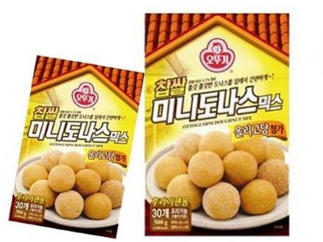 오뚜기 찹쌀 미니도나스믹스 미니도나스 치즈볼, 1개