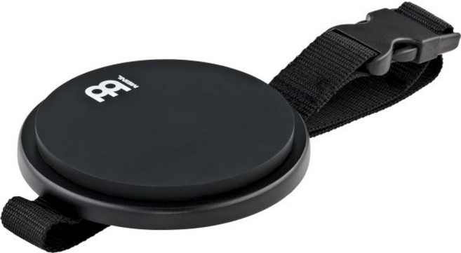 4인치 무릎 드럼 연습 패드 실리콘 — 다리 끈이 있는 컴팩트 싱글 사이드 중간 반발력과 조용한 스틱킹으로 드러머용