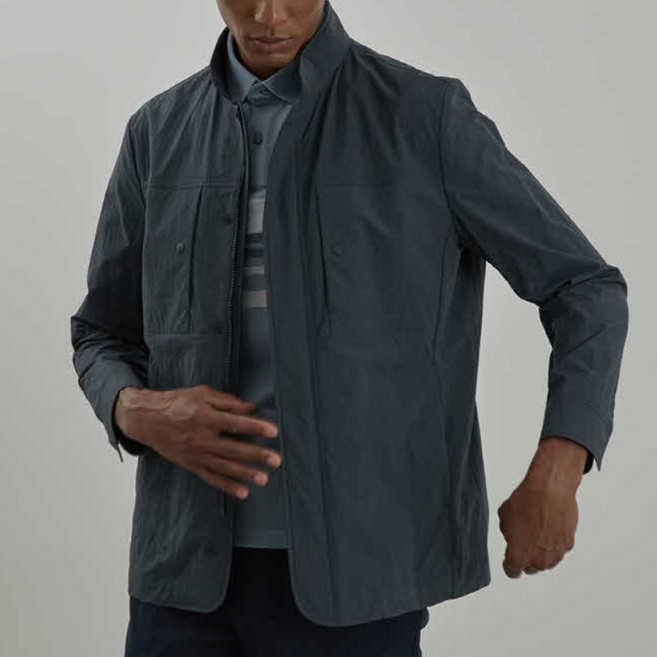 인디안 [26년 여름 최저가] 고급 나일론혼방 홑겹 자켓형 사파리점퍼 MIKKA5M2461BC