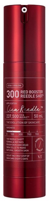 VT RED BOOSTER REEDLE SHOT 300 微晶精華, 1件, 老虎紅色煥活龍血微晶精華 300, 50ml