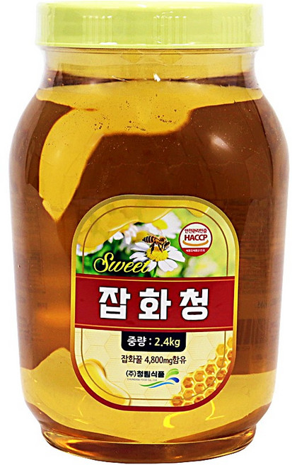 푸드올마켓_ 청림 잡화청 2.4kg 잡화 벌 꿀, 1개