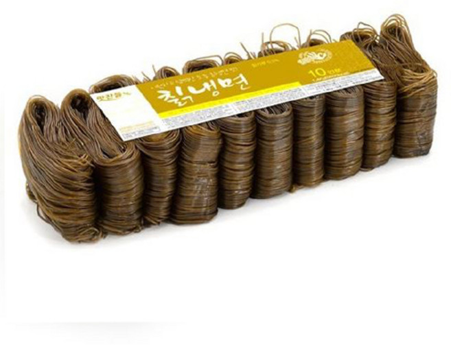 백미식품 맛찬들 칡 냉면 사리 2kg (10인분) 대용량 업소용 식당, 3개