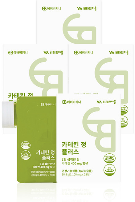 에버비키니 카테킨 정 플러스, 28정, 4개