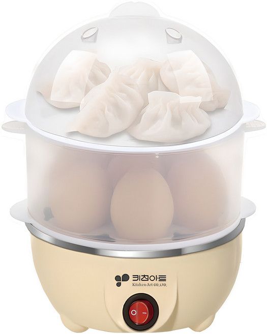 키친아트 2단 계란찜기, KA-1407