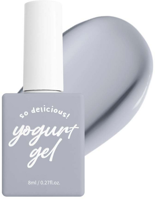 요거트젤 컬러젤네일 그로서리 젤폴리쉬 매니큐어, 73번 스톤 그레이, 8ml, 1개