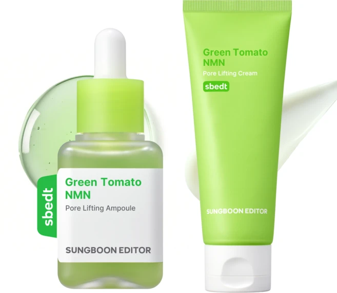 성분에디터 고순도 나이아신아마이드 NMN 4중 모공 수축 앰플 + 크림, 1세트 - 쿠팡