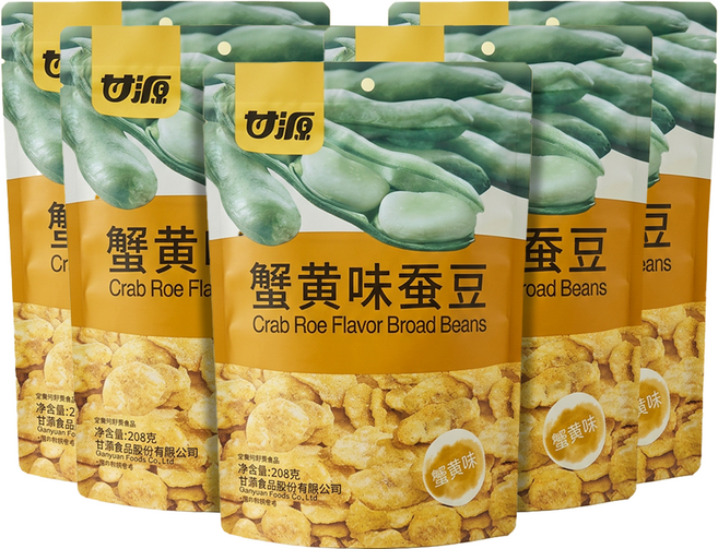 게알맛 잠두콩, 208g, 5개