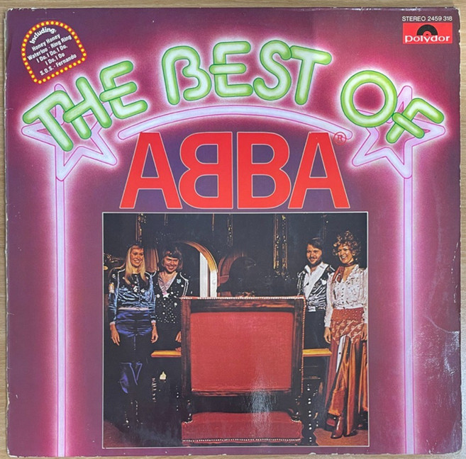 중고LP) Abba (아바) – The Best Of Aaba (Fernando/Mamma Mia/Waterloo) 자켓EX/음반M