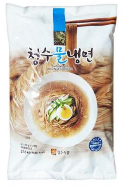 아트박스/청수식품 프리미엄 덕용 물냉면 (12인분)/유통기한26년10월, 1개, 2.16kg