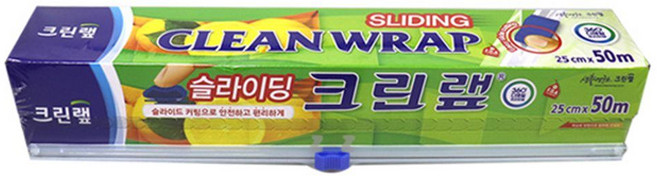 크린랲 슬라이딩 크린랩 (25cmx50m) 3개, 1개