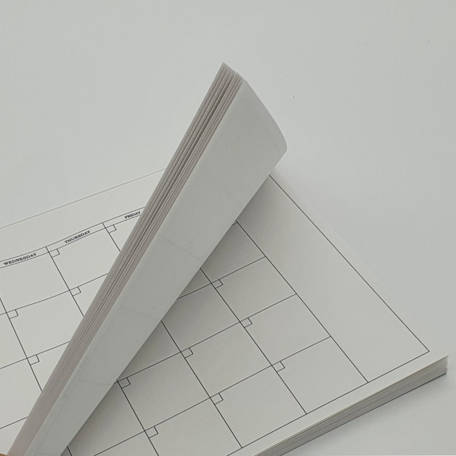 핑블샵 먼슬리 월간 플래너 떡메모지 메모장, 60매, 뜯어쓰는 메모지, 1개