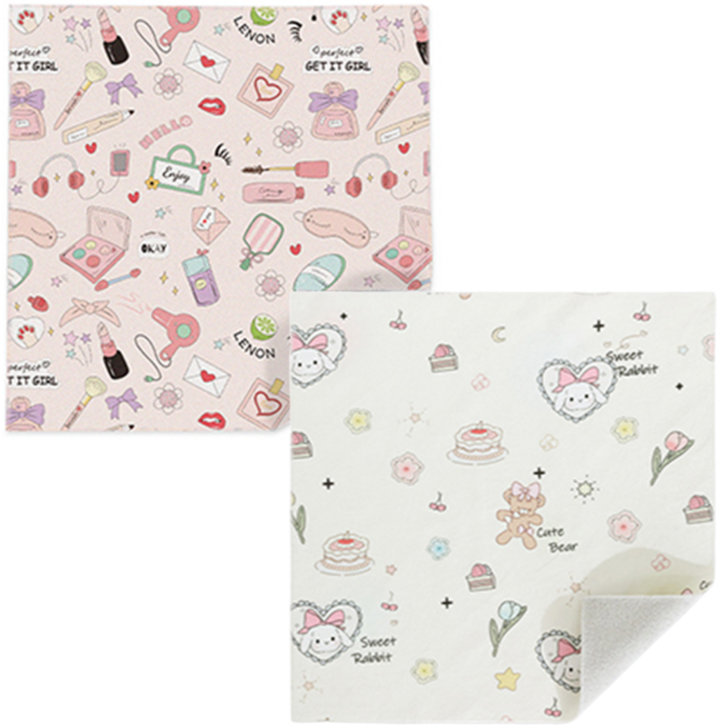 펀펀상사 매직 자석 파우치 보자기 2개세트 45cm