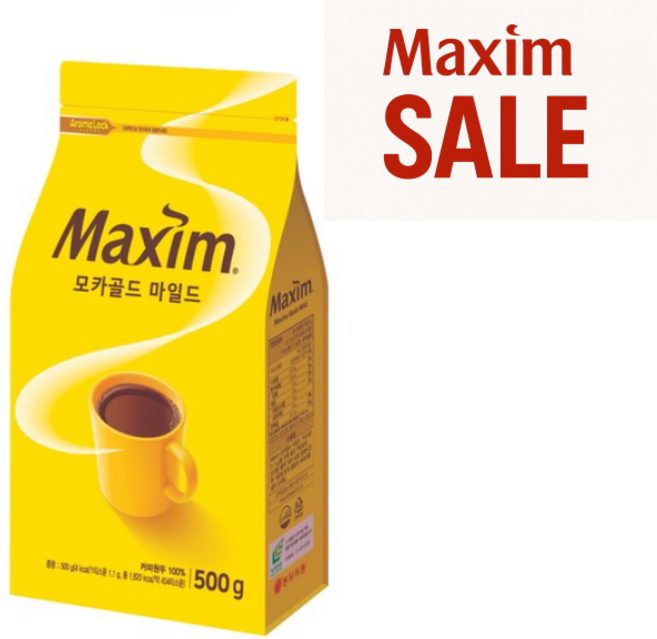 맥심 모카골드 리필 커피 500g, 1개입, 1개