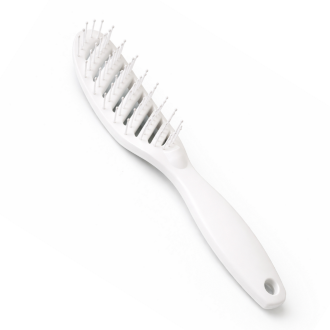 조온하루 스타일링 볼륨업 헤어 브러쉬, 1개, 화이트